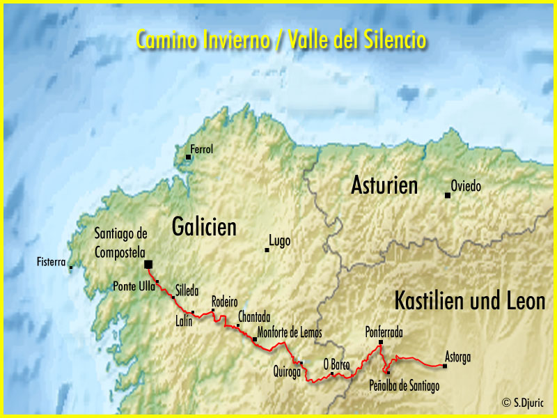 Camino de Invierno или Зимний путь 